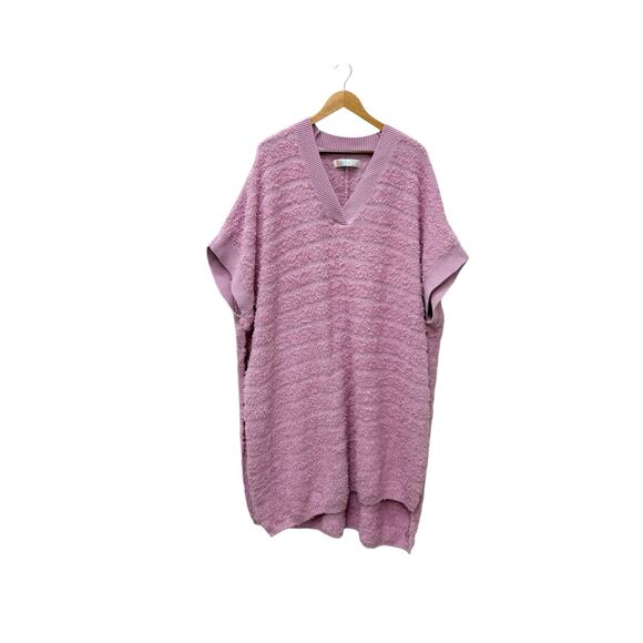 Free People Imani Sweater Pullover Coverup Pink Women’s‎ Size M/L - Picture 5 of 11
